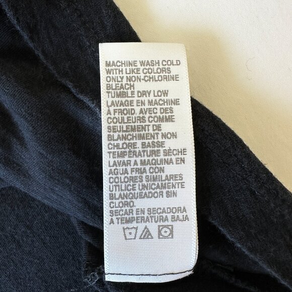 James Perse Deep Scoop Neck T-Shirt - Picture 8 of 9